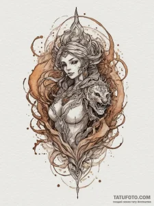 р“сђсѓрїрїр° 7: mythological & archetypal (рњ... - эскиз тату (№1754762702_0, 09.08.2025 18:05) — Tatufoto.com