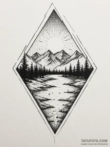 Tattoo design a texture of hardened concrete... - эскиз тату (№1754776138_0, 09.08.2025 21:48) — Tatufoto.com