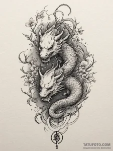 Tattoo sketch 'skill tree' with branching lin... - эскиз тату (№1754790288_0, 10.08.2025 01:44) — Tatufoto.com
