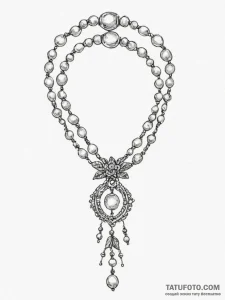 Beads - эскиз тату (№1754802830_0, 10.08.2025 05:13) — Tatufoto.com