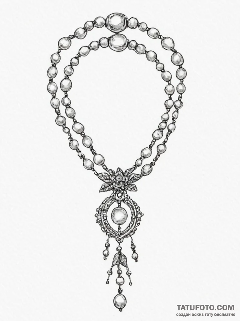 Beads - эскиз тату (№1754802830_0, 10.08.2025 05:13) — Tatufoto.com