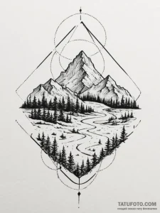 Tattoo sketch a minimalist "afk" away from ke... - эскиз тату (№1754827176_0, 10.08.2025 11:59) — Tatufoto.com