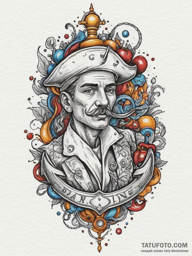 Biomechanics, ink illustration for tattoo, so... - эскиз тату (№1754837064_0, 10.08.2025 14:44) — Tatufoto.com