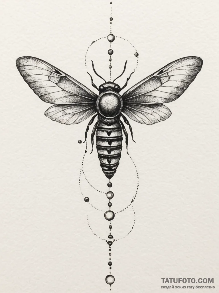 A death's-head hawkmoth, tattoo line art, dot... - эскиз тату (№1754837671_0, 10.08.2025 14:54) — Tatufoto.com