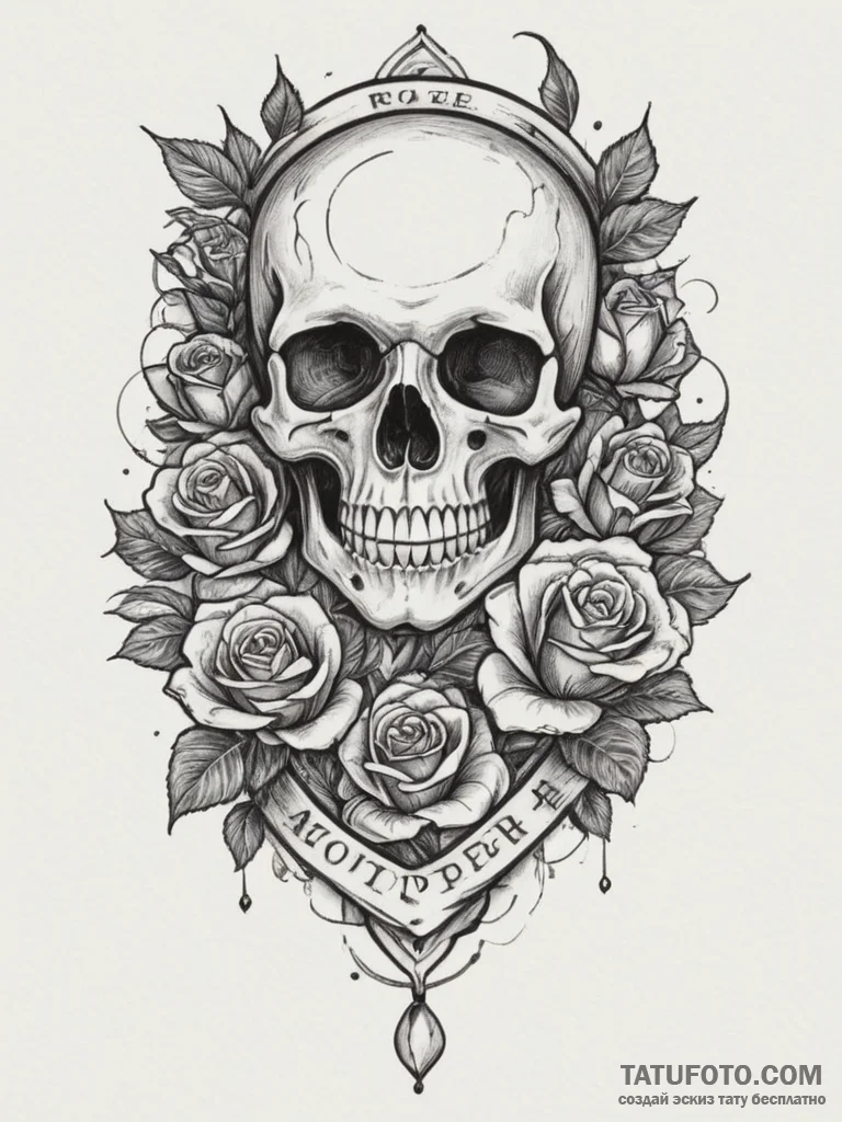 Blood type, ink illustration for tattoo, chic... - эскиз тату (№1754841284_0, 10.08.2025 15:54) — Tatufoto.com