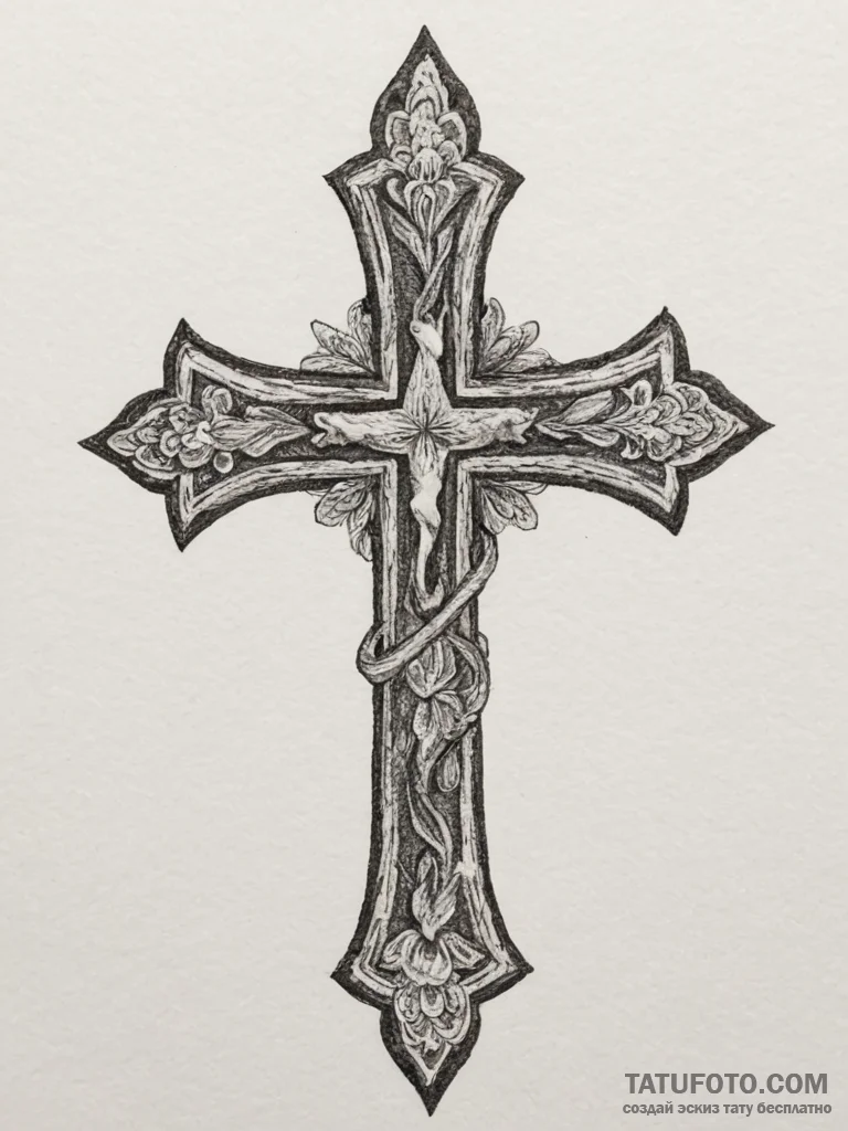 Tattoo design a textured, weathered stone eff... - эскиз тату (№1754842282_0, 10.08.2025 16:11) — Tatufoto.com