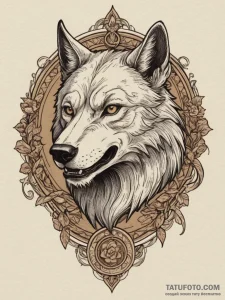 Werewolf, tattoo sketch design, clean lines,... - эскиз тату (№1754852088_0, 10.08.2025 18:54) — Tatufoto.com