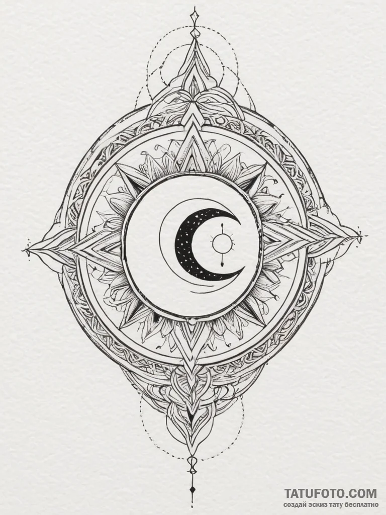 Tattoo sketch a subtle outline of the earth a... - эскиз тату (№1754859872_0, 10.08.2025 21:04) — Tatufoto.com