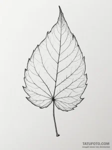 The intricate, vein-like patterns of a dried... - эскиз тату (№1754868704_0, 10.08.2025 23:31) — Tatufoto.com