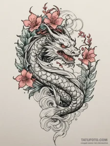 Tattoo sketch a tree with leaves for each sea... - эскиз тату (№1754884197_0, 11.08.2025 03:49) — Tatufoto.com