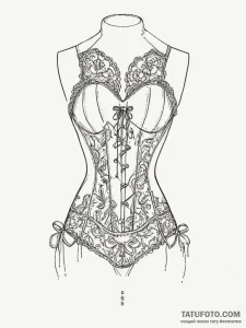 Tattoo design a lace pattern forming a sensua... - эскиз тату (№1754884992_0, 11.08.2025 04:03) — Tatufoto.com