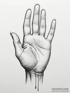 Tattoo sketch an abstract representation of a... - эскиз тату (№1754888765_0, 11.08.2025 05:06) — Tatufoto.com