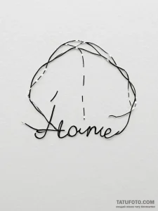 Tattoo design a string of fairy lights formin... - эскиз тату (№1754888963_0, 11.08.2025 05:09) — Tatufoto.com