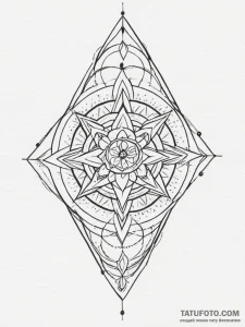 Tattoo sketch a minimalist representation of... - эскиз тату (№1754894321_0, 11.08.2025 06:38) — Tatufoto.com