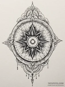 Tattoo sketch a haunted mansion silhouette ag... - эскиз тату (№1754914543_0, 11.08.2025 12:15) — Tatufoto.com