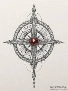 A color wheel, concept art for tattoo, linewo... - эскиз тату (№1754919085_0, 11.08.2025 13:31) — Tatufoto.com
