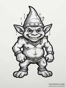 Tattoo design 'do not feed the troll' in a pl... - эскиз тату (№1754924862_0, 11.08.2025 15:07) — Tatufoto.com