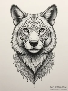 Engraving, tattoo line art, clean lines, cris... - эскиз тату (№1754926458_0, 11.08.2025 15:34) — Tatufoto.com