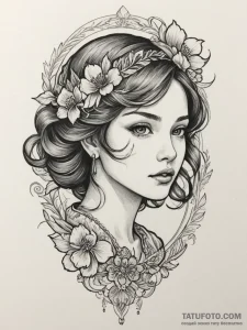Tattoo design an old photograph fading into a... - эскиз тату (№1754949850_0, 11.08.2025 22:04) — Tatufoto.com