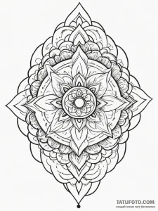 Tattoo design a stylized drawing of a family... - эскиз тату (№1754950633_0, 11.08.2025 22:17) — Tatufoto.com