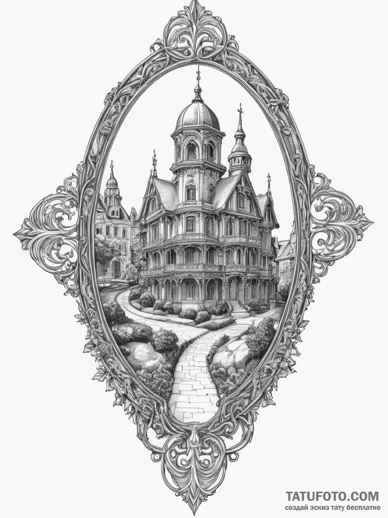р“сђсѓрїрїр° 17: architectural & structural (... - эскиз тату (№1754951836_0, 11.08.2025 22:37) — Tatufoto.com