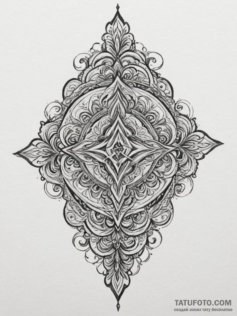 Tattoo design a "mastery" symbol for a specif... - эскиз тату (№1754954043_0, 11.08.2025 23:14) — Tatufoto.com