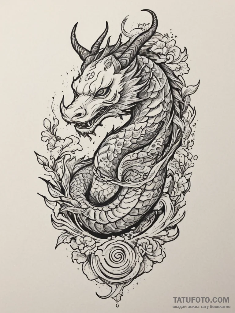 Tattoo design an abstract "respawn" animation... - эскиз тату (№1754958828_0, 12.08.2025 00:33) — Tatufoto.com