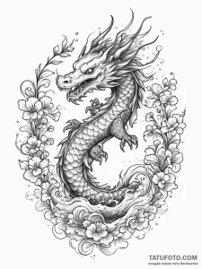 Tattoo design a "completionist" badge with a... - эскиз тату (№1754967884_0, 12.08.2025 03:04) — Tatufoto.com
