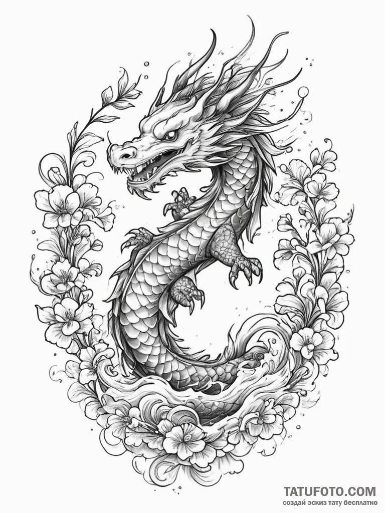 Tattoo design a "completionist" badge with a... - эскиз тату (№1754967884_0, 12.08.2025 03:04) — Tatufoto.com