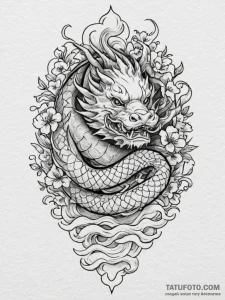 Tattoo design: a protective tattoo of mokosh'... - эскиз тату (№1754969291_0, 12.08.2025 03:28) — Tatufoto.com