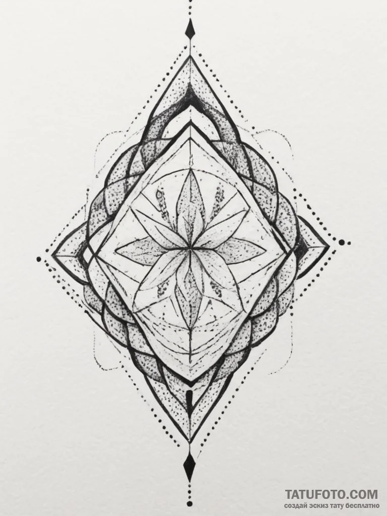Tattoo sketch a minimalist representation of... - эскиз тату (№1754975688_0, 12.08.2025 05:14) — Tatufoto.com