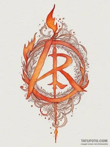 49. tattoo design: a watercolor interpretatio... - эскиз тату (№1754979711_0, 12.08.2025 06:21) — Tatufoto.com