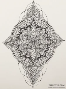 Tattoo design a deep, thoughtful gaze, reflec... - эскиз тату (№1754989559_0, 12.08.2025 09:05) — Tatufoto.com