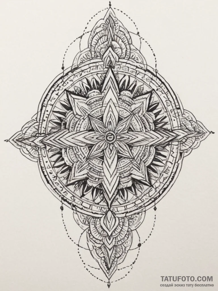 Tattoo design a deep, thoughtful gaze, reflec... - эскиз тату (№1754989559_0, 12.08.2025 09:05) — Tatufoto.com