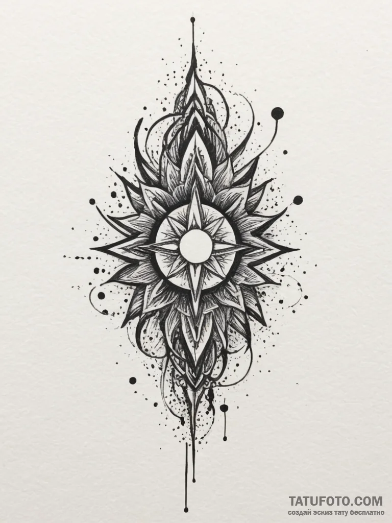 Tattoo sketch a classic "power pellet" glowin... - эскиз тату (№1754993494_0, 12.08.2025 10:11) — Tatufoto.com