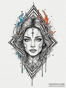 р сѓрѕр° р рѕрґ (rod, ancestry, kin, family,... - эскиз тату (№1755007953_0, 12.08.2025 14:12) — Tatufoto.com