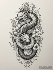 Tattoo sketch a magical warding symbol glowin... - эскиз тату (№1755009544_0, 12.08.2025 14:39) — Tatufoto.com
