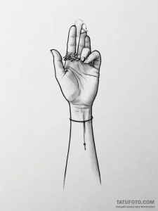 Tattoo sketch a tiny, almost invisible line o... - эскиз тату (№1755011165_0, 12.08.2025 15:06) — Tatufoto.com