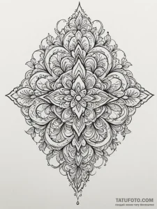 Tattoo sketch a single hand outline with a pe... - эскиз тату (№1755013772_0, 12.08.2025 15:49) — Tatufoto.com