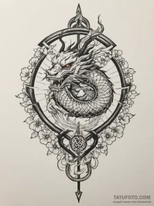 Tattoo design a detailed medieval crossbow, r... - эскиз тату (№1755017737_0, 12.08.2025 16:55) — Tatufoto.com