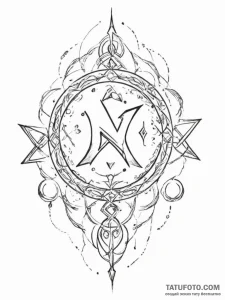 115. tattoo sketch: "istok" rune with subtle... - эскиз тату (№1755020325_0, 12.08.2025 17:38) — Tatufoto.com