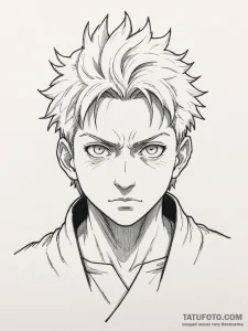 Gojo satoru's eyes from jujutsu kaisen - эскиз тату (№1755020532_0, 12.08.2025 17:42) — Tatufoto.com
