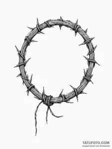 Tattoo sketch a single, strong strand of barb... - эскиз тату (№1755021134_0, 12.08.2025 17:52) — Tatufoto.com