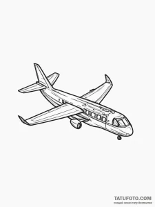 Tattoo sketch a tiny airplane or bird. - эскиз тату (№1755025964_0, 12.08.2025 19:12) — Tatufoto.com