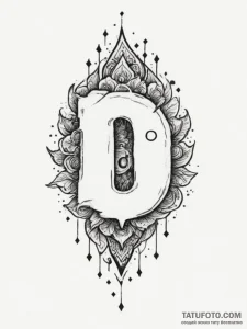 Tattoo design a glowing '1 up' symbol with a... - эскиз тату (№1755038862_0, 12.08.2025 22:47) — Tatufoto.com