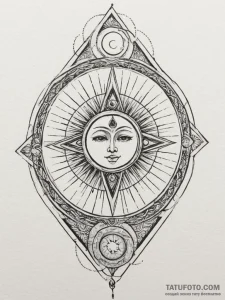Tattoo sketch the glyph for aries (1st house)... - эскиз тату (№1755041287_0, 12.08.2025 23:28) — Tatufoto.com