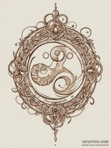 Triskelion, tattoo flash sheet design, on a c... - эскиз тату (№1755042708_0, 12.08.2025 23:51) — Tatufoto.com