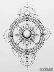 Planetary rover, ink illustration for tattoo,... - эскиз тату (№1755064758_0, 13.08.2025 05:59) — Tatufoto.com