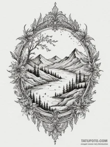 Tattoo design a fading abstract battlefield s... - эскиз тату (№1755065754_0, 13.08.2025 06:15) — Tatufoto.com