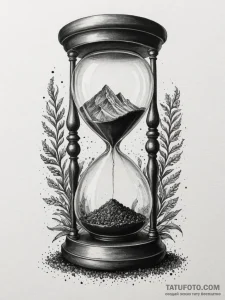 Hourglass (is in the original list, but can b... - эскиз тату (№1755070938_0, 13.08.2025 07:42) — Tatufoto.com